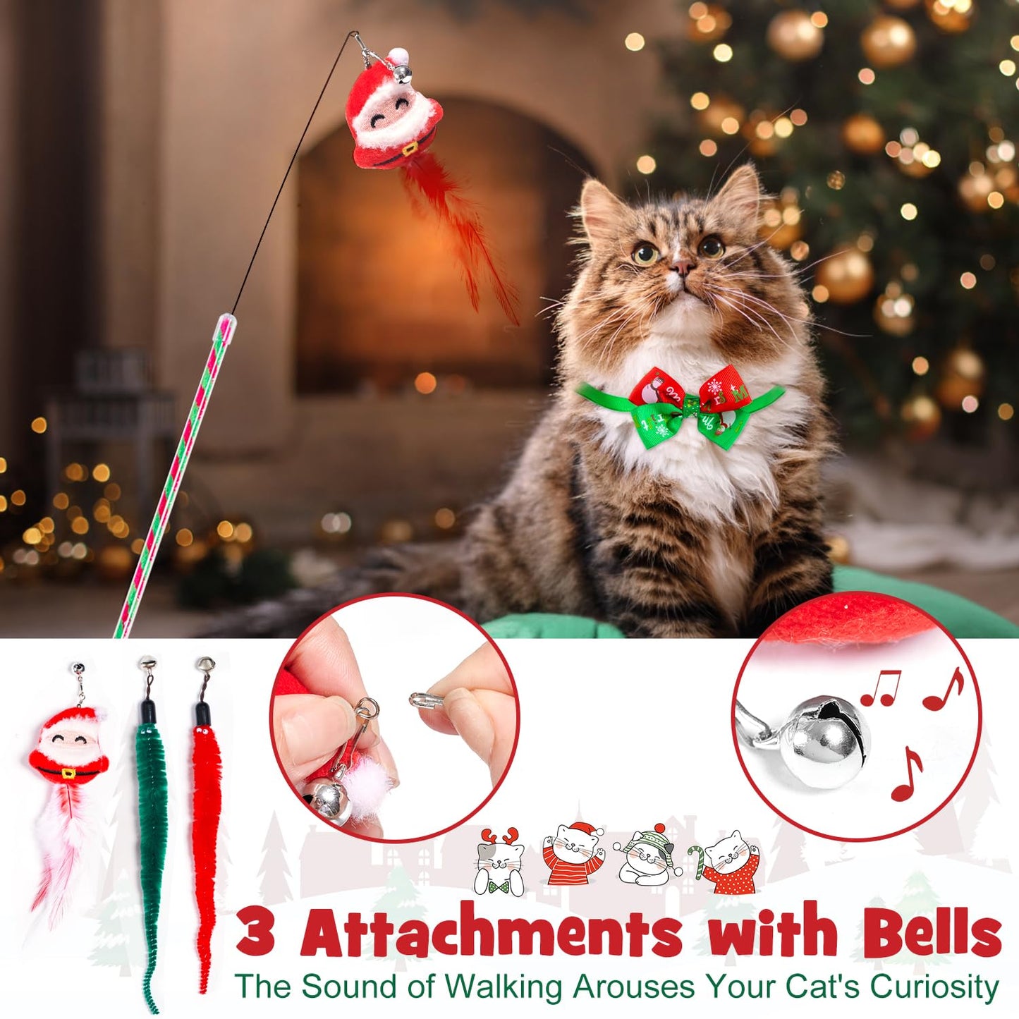 Advent Calendar for Cats 2025 โ 24 Days of Purr-fect Christmas Joy ๐๐