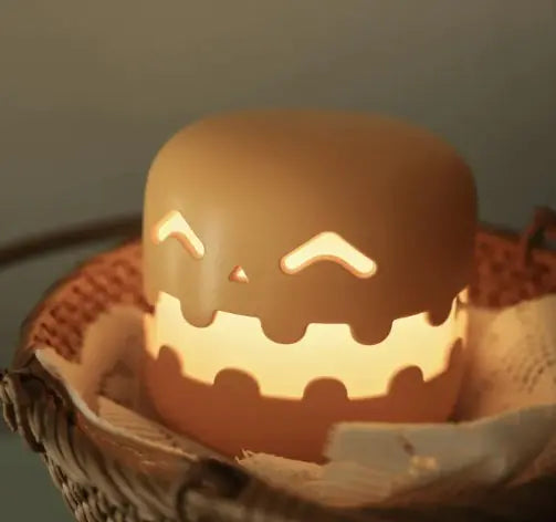 Pumpkin Glow Bedside Light