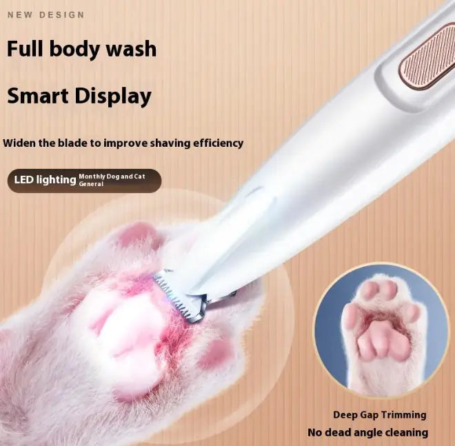LED Illuminated Pet Paw Trimmer