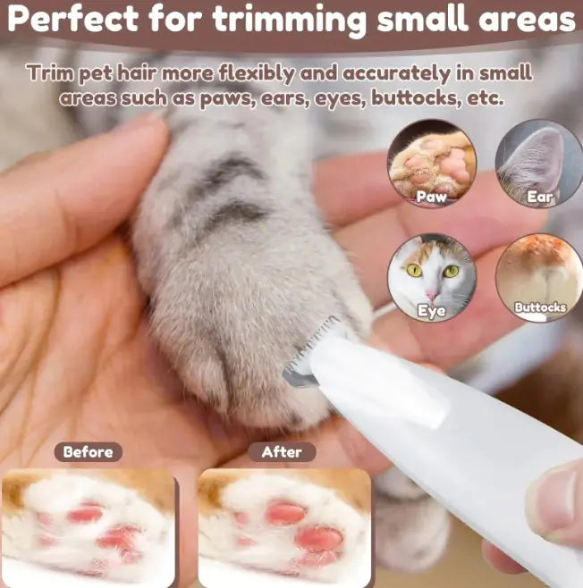 LED Illuminated Pet Paw Trimmer