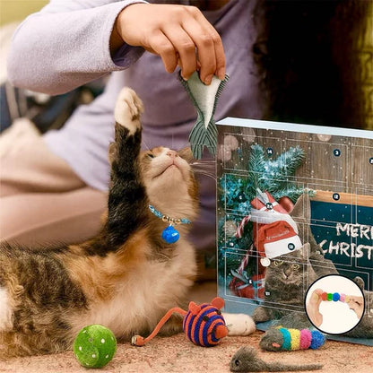 Cat Advent Calendar 2025 – Christmas Toy Box