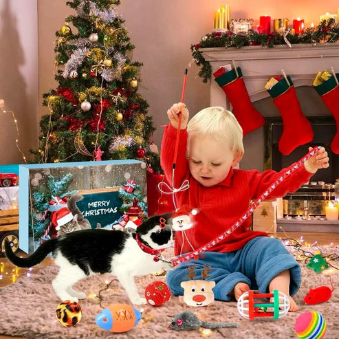 Cat Advent Calendar 2025 – Christmas Toy Box