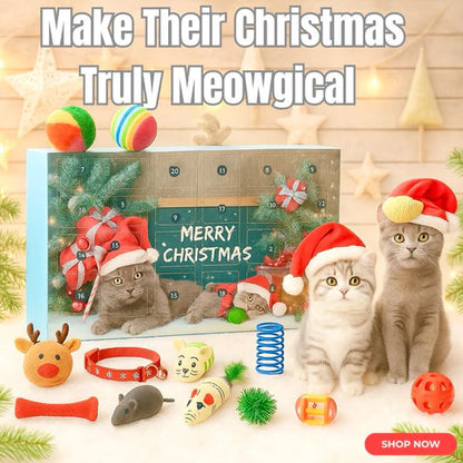 Cat Advent Calendar 2025 – Christmas Toy Box