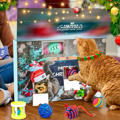 Cat Advent Calendar 2025 – Christmas Toy Box