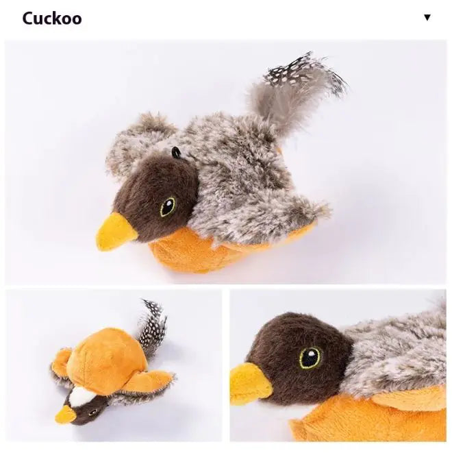 🐦 FlutterPaw™ Flapping Bird Cat Toy