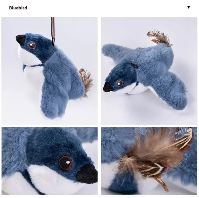 🐦 FlutterPaw™ Flapping Bird Cat Toy