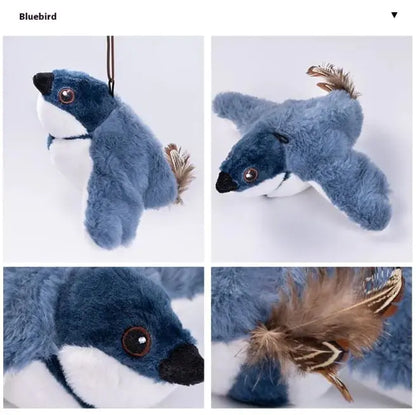 🐦 FlutterPaw™ Flapping Bird Cat Toy